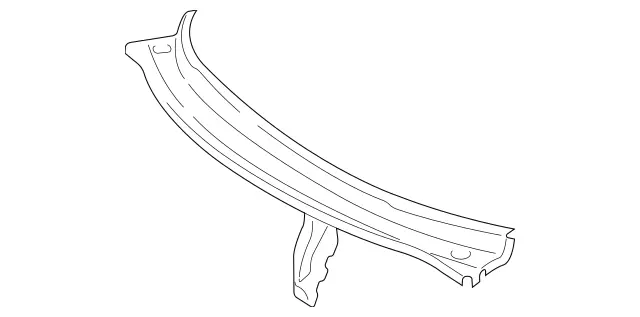 2116202186 - Cowl, Front Panel: Carrier for Mercedes-Benz: CLS500, CLS55 AMG, CLS550, CLS63 AMG, E320, E500 Image image