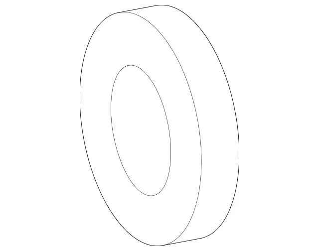 5010176 - Radiator: Spacer Disk for Mercedes-Benz: 180C, 190, 190D, 190E, 200, 200D, 260E, 280E, 300CE, 300D, 300E, 300SD, 300SE, 300SEL, 300SL, 300TD, 300TE, 400E, 400SE, 400SEL, 500E, 500SEC, 500SEL, 500SL, 560SL, 600SEL, 600SL, C220, C230, C240, C280, C32 AMG, C320, C350, C43 AMG, C55 AMG, C63 AMG, CLA250, CLK320, CLK350, CLK430, CLK500, CLK55 AMG, CLK550, CLK63 AMG, CLS63 AMG, CLS63 AMG S, E320, E420, E430, E63 AMG, E63 AMG S, G55 AMG, G550, GL320, GL550, GLA250, ML320, ML350, ML430, ML450, ML500, ML55 AMG, ML550, ML63 AMG, R320, R350, R500, S420, SL320, SLK280, SLK300 Image image