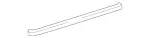 4477310127 - : Lower Weather-Strip for Mercedes-Benz: Metris Image