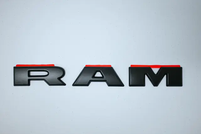 68709205AA - : RAM Badge Overlay Kit, Ram 1500, sold by ASG for Affiliated Accessories Image