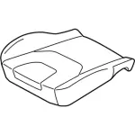 FT4Z5862900EP - Body: Cushion Cover for Ford: Edge Image