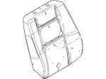9L2Z7864810A - Body: Seat Back Pad for Ford: Explorer, Explorer Sport Trac | Mercury: Mountaineer Image
