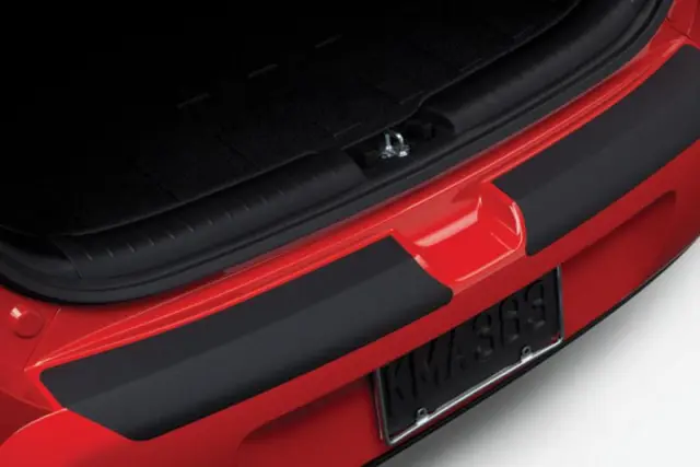 B2131ADU00BK - Exterior: Rear Bumper Protector - Black Applique for Kia: Soul Image