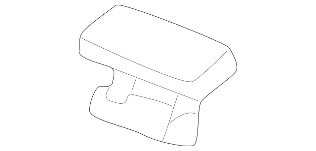 22088003059960 - Body: Trim Cover for Mercedes-Benz Image