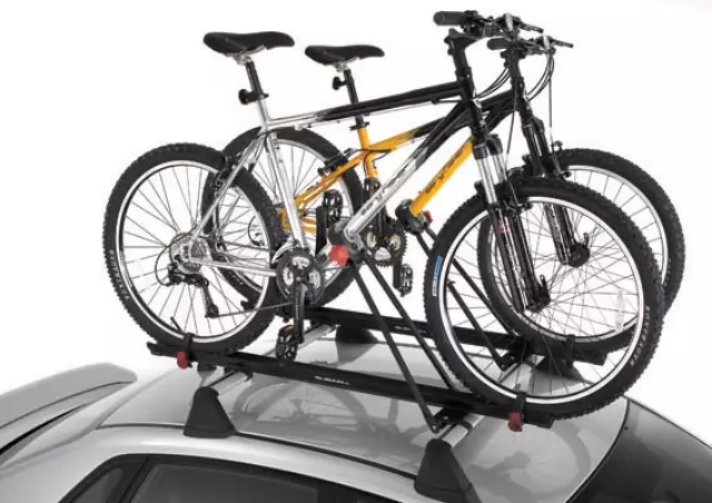 E361SXA302 - Hauling: Bike Carrier - Roof Mount - Single for Subaru: Crosstrek, Forester, Impreza, Legacy, Outback, Tribeca, XV Crosstrek Image