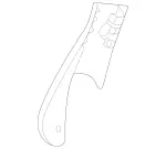 24793076009051 - Body: Inner Trim for Mercedes-Benz Image
