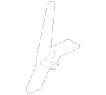 1649200187 - Rear Seat Bench: Backrest Adjustment for Mercedes-Benz: ML320, ML350, ML450, ML500, ML550, ML63 AMG Image