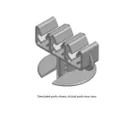 84411992 - : Front and Rear Brake Pipe Clip for GM Image