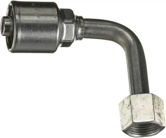 G252411010 - : Female Flat-Face O-Ring Swivel - 90 Bent Tube (MegaCrimp) for Gates Image