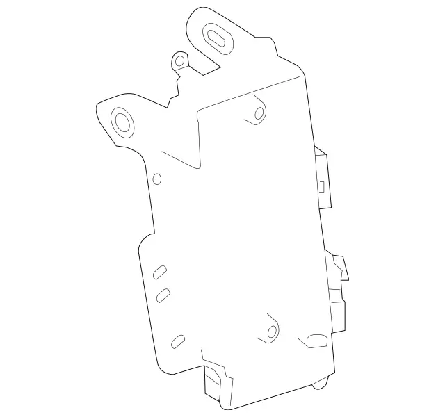 2225402040 - Electrical Equipment and Instruments: Holder for Mercedes-Benz: Maybach S550, Maybach S560, Maybach S600, Maybach S650, S450, S550, S550e, S560, S600, S63 AMG, S65 AMG Image image