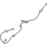 D2BZ7E395E - : Shift Control Cable for Ford: Fiesta Image
