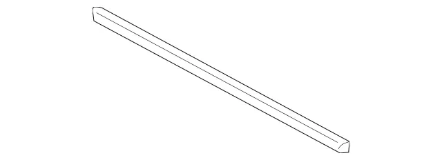 2097800013 - Body: Lower Rail for Mercedes-Benz Image