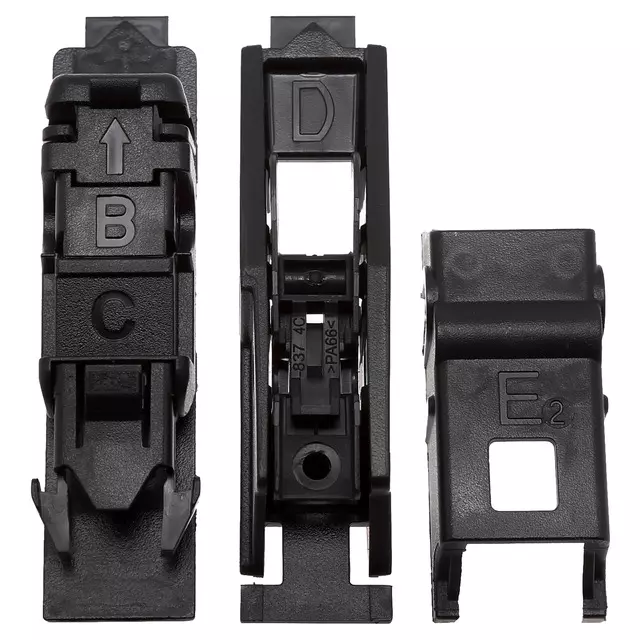 83328 - Wiper and Washer: Windshield Wiper Blade for BMW: i3, i3s, i8 | Cadillac: ELR | Chevrolet: Cruze | Chrysler: Grand Voyager, Town &amp; Country, Voyager | Dodge: Caravan, Grand Caravan | Ford: C-Max, E-Transit, Edge, Escape, Focus, Transit Connect, Transit-150, Transit-250, Transit-350, Transit-350 HD | Honda: Civic, Fit | Hyundai: Elantra, Elantra Coupe, Elantra GT | Jaguar: XF | Kia: Forte, Forte Koup, Forte5 | Mercedes-Benz: CL500, CL55 AMG, CL550, CL600, CL63 AMG, CL65 AMG, GL320, GL350, GL450, GL550, ML320, ML350, ML450, ML500, ML550, ML63 AMG, R320, R350, R500, R63 AMG, S400, S63 AMG, S65 AMG | Nissan: Altima, Maxima, Quest, Rogue Sport, Sentra, Versa Note | Toyota: Corolla, GR Corolla, Previa, Prius, Prius C, Prius Prime, Sienna, Yaris | Volkswagen: ID.4 Image