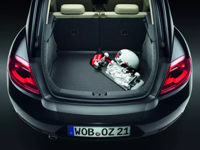 5C5061160 - Interior: Foam Cargo Liner - Vehicles W/O Fender - Gray for Volkswagen: Beetle Image