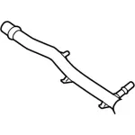 JT4Z8290A - Cooling System: Water Pipe for Ford: F-150 Image