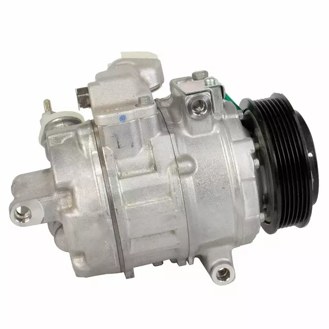 FB5Z19703B - : 2013-2020 Ford A/C Compressor - Motorcraft (YCC-392) for Ford: Explorer, Flex, Fusion, Police Interceptor Sedan, Police Interceptor Utility, Taurus | Lincoln: Continental, MKS, MKT, MKZ Image