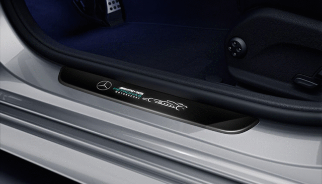 2056804011 - Exterior: Door Sill Panel, Illuminated, Front, Set Of 2 for Mercedes-Benz Image