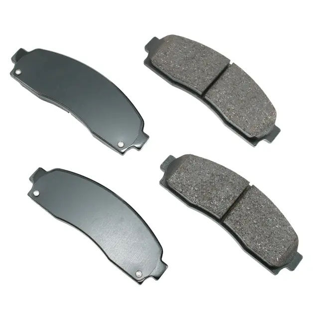 ACT833 - Brake: Akebono ProACT Ultra Premium Ceramic Disc Brake Pad Kit for AKEBONO Image