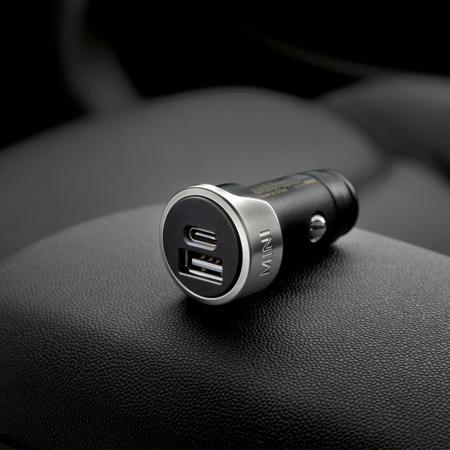 65412466697 - Retrofitting / Conversion / Accessories: Dual Usb Charger for Types A and C for Mini: Coop.S JCW, Coop.S JCW GP, Cooper, Cooper ALL4, Cooper S, Cooper S ALL4, Cooper SE, Cooper SE ALL4, JCW, JCW ALL4 Image image