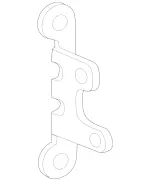 2303270840 - Front Axle: Holder for Mercedes-Benz: SL600, SL65 AMG Image