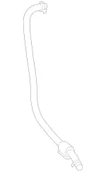 2318301300 - : Molded Hose for Mercedes-Benz: SL400, SL450, SL550, SL63 AMG, SL65 AMG Image