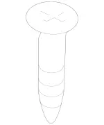 45964 - Electrical Equipment and Instruments: Tapping Screw for Mercedes-Benz Image