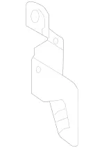 2791500873 - Cooling System: Inter-cooler Bracket for Mercedes-Benz Image