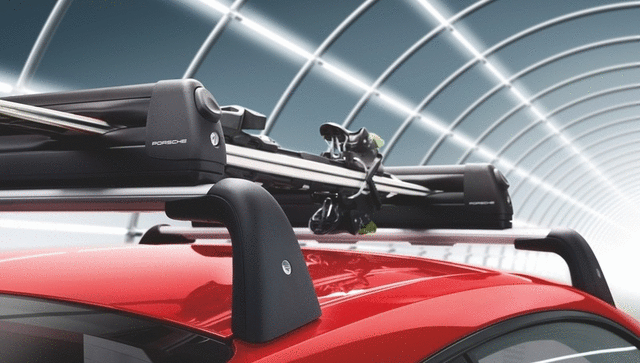 Ski/Snowboard Holder - Pull-Out - Porsche (95B-044-800-10)