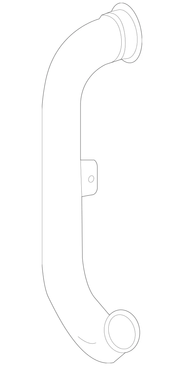 2760900837 - Radiator: Air Manifold for Mercedes-Benz: C400, C43 AMG, C450 AMG, CLS400, E400, E43 AMG, E450, GL450, GLC43 AMG, GLE400, GLE43 AMG, GLE450 AMG, GLE550e, GLS450, ML400, S450, S550e, SL400, SL450, SLC43 AMG Image image