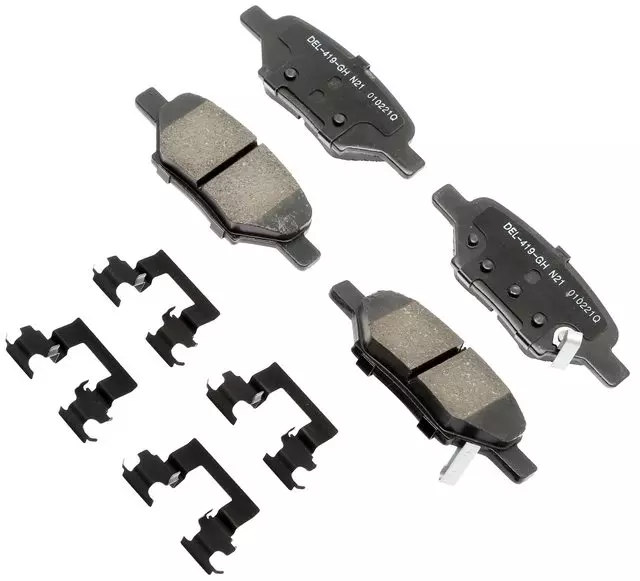 19427984 - : Ceramic Rear Disc Brake Pad Kit with Clips for GM Image