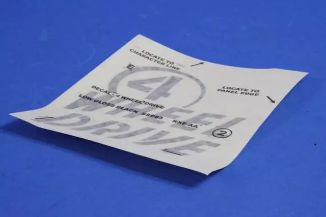 5SE83RXFAA - : Tailgate Decal for Mopar Image