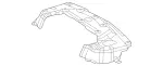 1906820601 - Exhaust System: Heat Shield for Mercedes-Benz Image