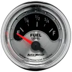 1214 - : GAUGE, FUEL LEVEL, 2 1/16", 0OE TO 90OF, ELEC, AMERICAN MUSCLE for AutoMeter Image