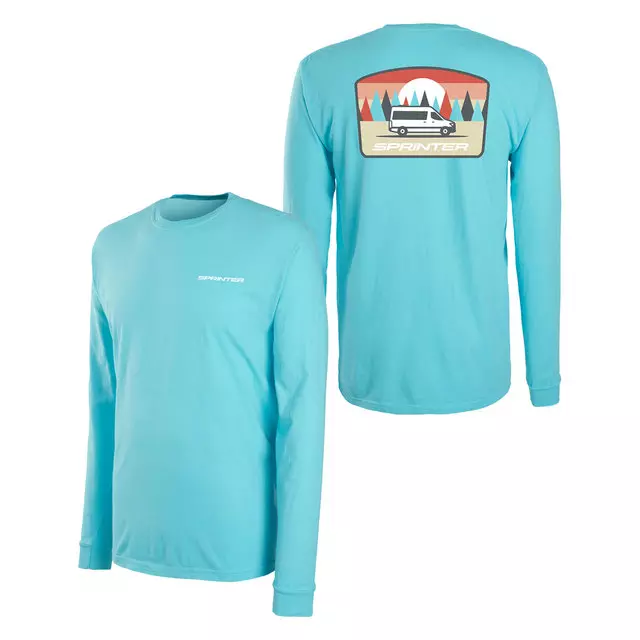 152212805 - : Mer Vans Long Sleeve Sprinter Hill Tee L for Mercedes-Benz Image