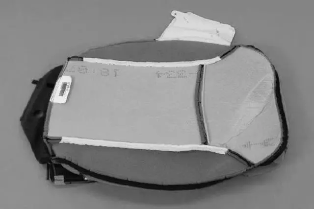 1US54HL1AA - Body: Seat Back Cover for Chrysler: 200 | Dodge: Avenger Image