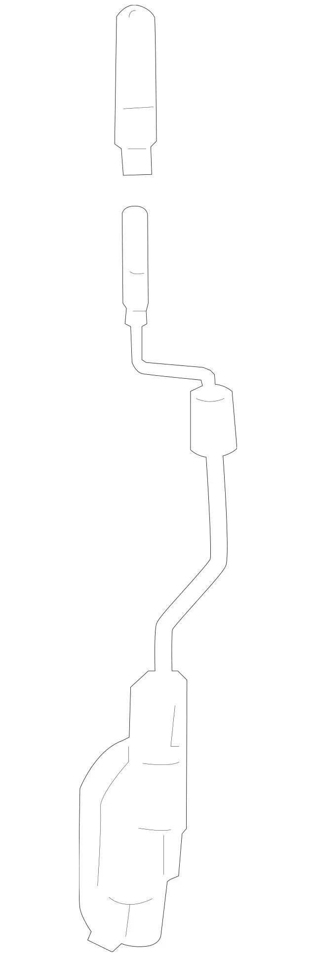 172720019364 - Front Doors: Securing Rod for Mercedes-Benz Image