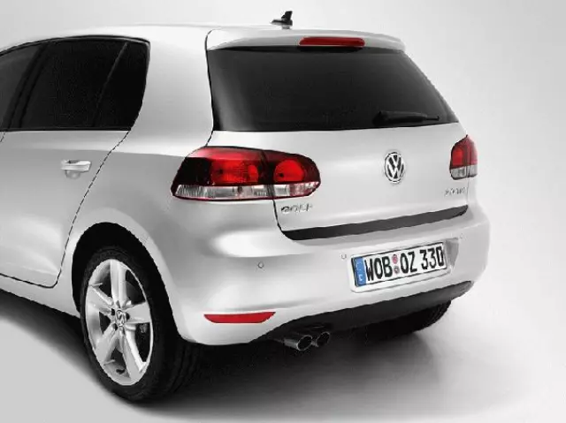 5K0071360A - Exterior: Dark Carbon Look Hatch Applique for Volkswagen: Golf, GTI Image