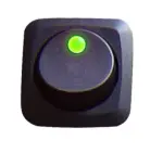 H61923001 - : Switch Rocker SPST LED Green for Hella Image