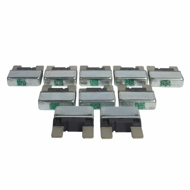 SW8850 - Electrical: Motorcraftâ„¢ Circuit Breaker for Ford: E-150, E-250, E-350 Super Duty, E-450 Super Duty, Edge, Escape, Expedition, Explorer, Explorer Sport Trac, F-150, F-250 Super Duty, F-350 Super Duty, F-450 Super Duty, Flex, Focus, Fusion, Mustang, Ranger, Taurus, Taurus X | Lincoln: Mark LT, MKS, MKT, MKX, MKZ, Navigator, Town Car, Zephyr | Mercury: Mariner, Milan, Mountaineer Image