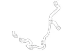 2385012800 - Cooling System: Lower Hose for Mercedes-Benz Image