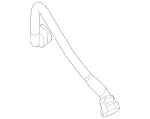 2054301929 - Brakes: Vacuum Line for Mercedes-Benz Image