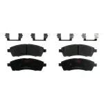 TXM0757 - : TRW PREMIUM BRAKING - METALLIC BRAKE PAD SET - TXM0757 for TRW Image