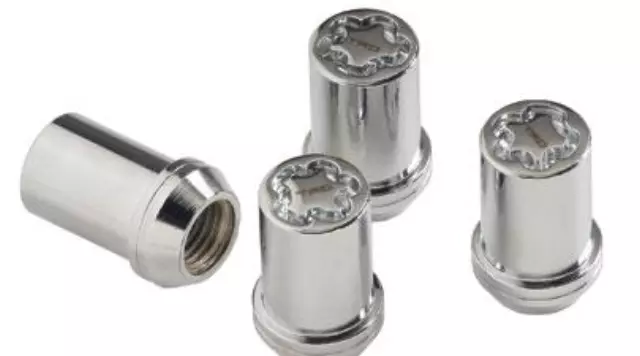 Wheel Locks, Alloy, Clear Chrome Finish - Toyota (PT276-60070)