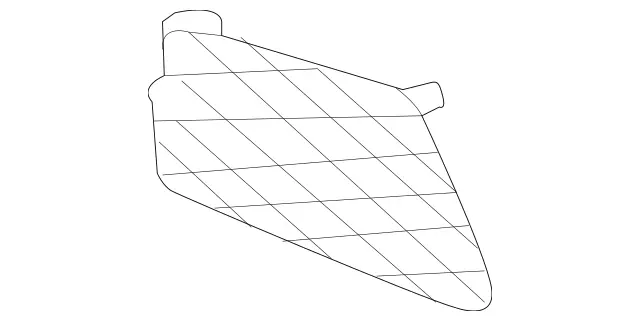 1668851322 - Detachable Parts: Cover, Bumper Area for Mercedes-Benz: GL350, GL450, GL550, GL63 AMG, GLS350d, GLS450, GLS550, GLS63 AMG Image image