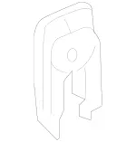 22286021852A17 - Electrical: Seat Belt Anchor for Mercedes-Benz Image