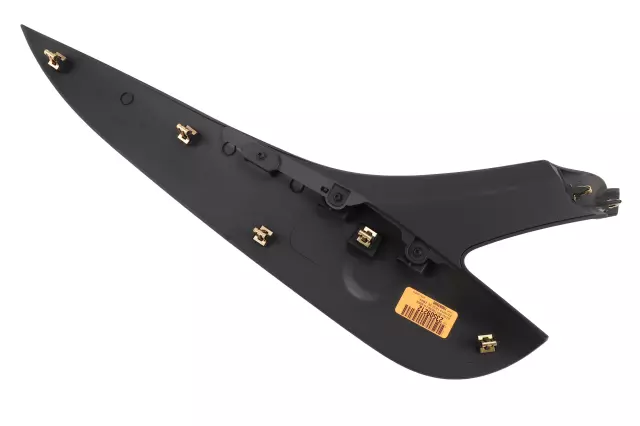 Jet Black Driver Side Front Floor Console Applique - GM (23509212)