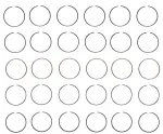 S32706STD - : Engine Piston Ring Set for Enginetech Image