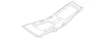 16368067399D06 - Body: Trim Plate for Mercedes-Benz Image