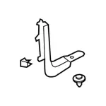 DP5Z5402344LC - Body: Cowl Kick Panel for Lincoln: MKZ Image