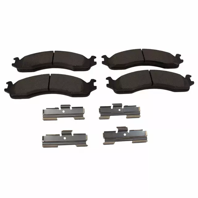2U2Z2V001VB - : Brake Pads Front for Ford: E-150, E-150 Club Wagon, E-250, E-250 Econoline, E-350 Club Wagon, E-350 Econoline, E-350 Econoline Club Wagon, E-350 Super Duty, E-450 Super Duty, F-250, F-250 HD, F-350 Image